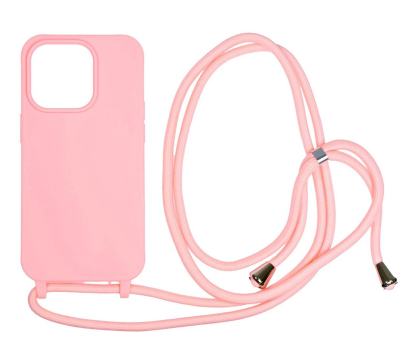 Etui / obudowa na smartfona Mobile Origin Lanyard Case do iPhone 14 Pro pink